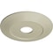 Ekena Millwork Adonis Ceiling Medallion (Fits Canopies up to 10 1/4"), 16 1/8"OD x 3 5/8"ID x 1"P, Clear Yellow CM16ADCYF - alternate 4